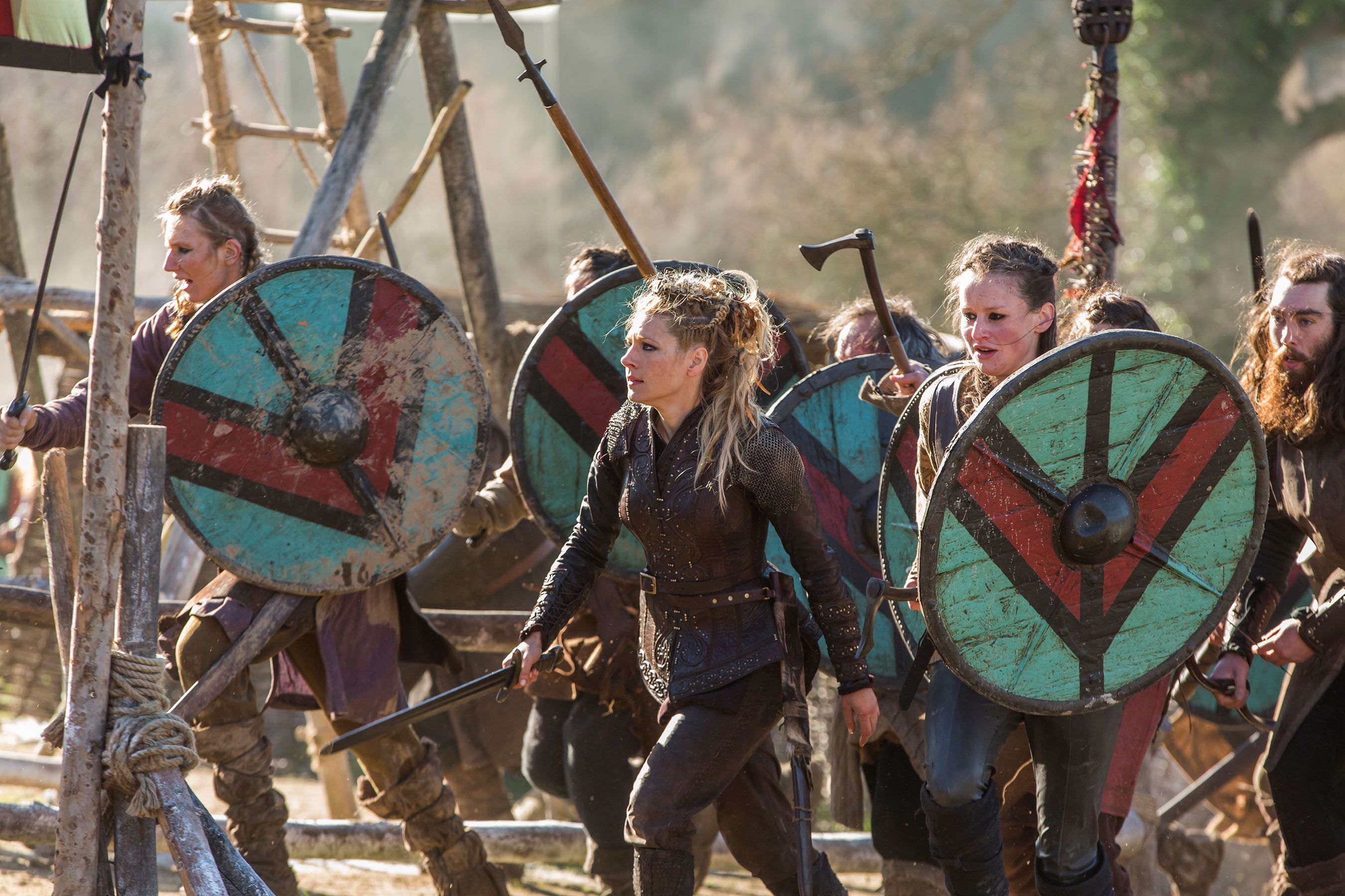 Vikings Lagertha Female Warriors History Channel