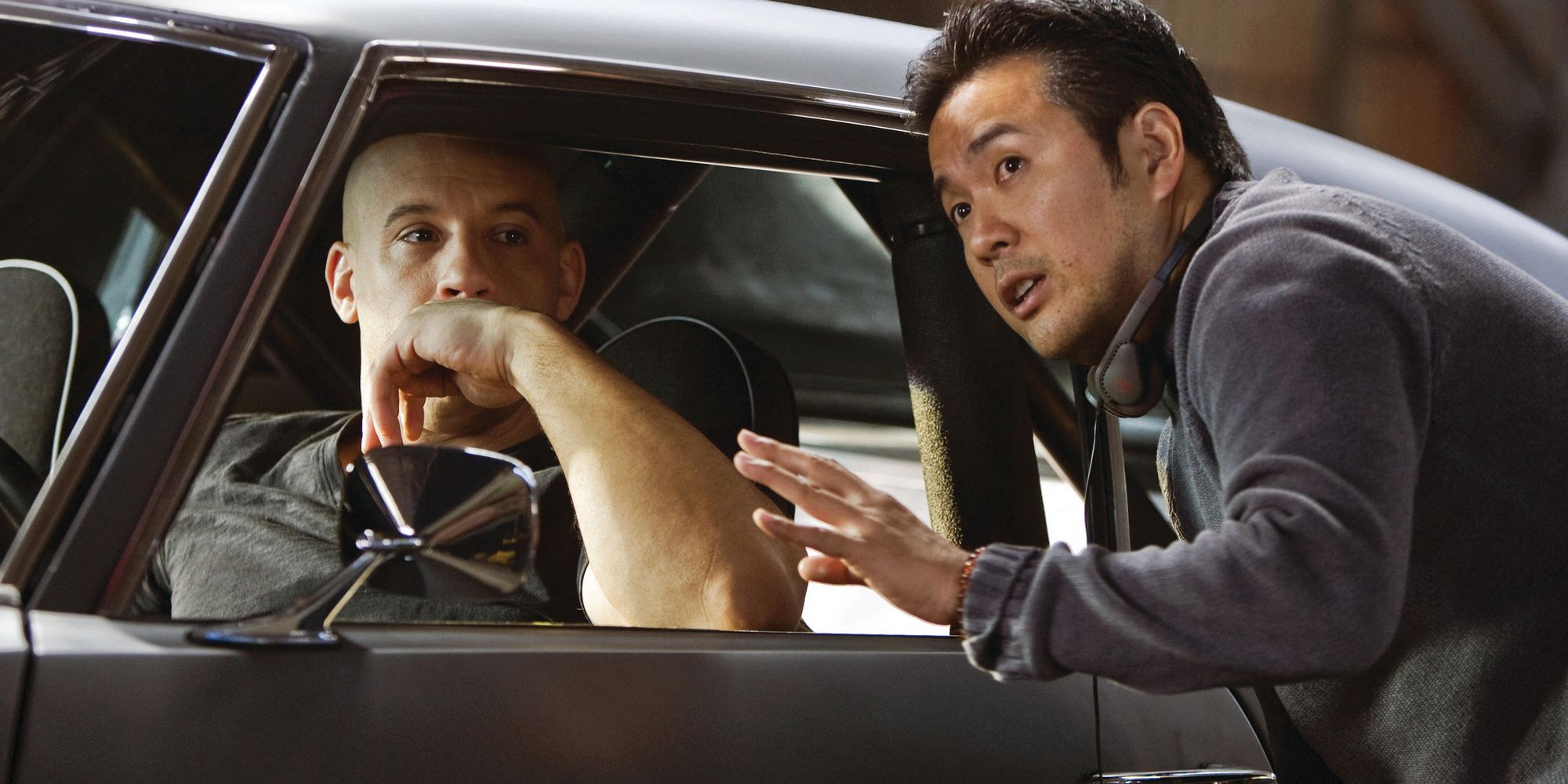 Vin Diesel and Justin Lin Fast & Furious