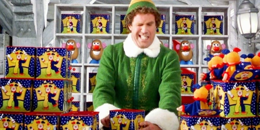 Will Ferrell Buddy the Elf Jack in the Box in Elf