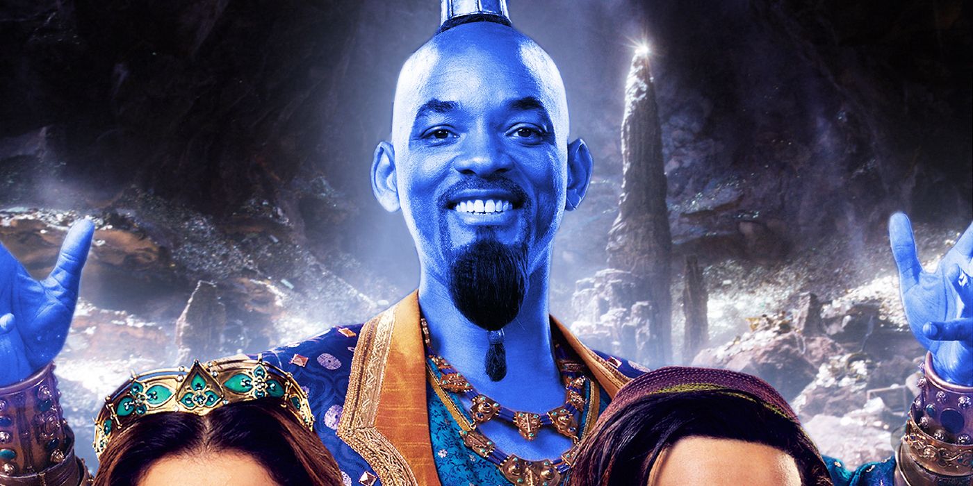 genie blue hair costume