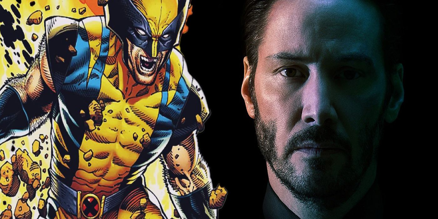 Keanu Reeves and Wolverine