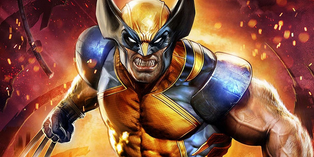 Wolverine looking fierce and angry in Marvel comics