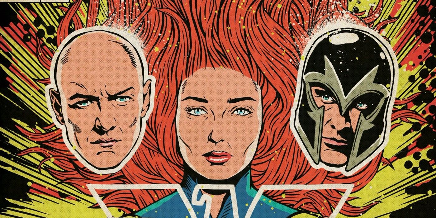 X-Men Dark Phoenix comic poster header