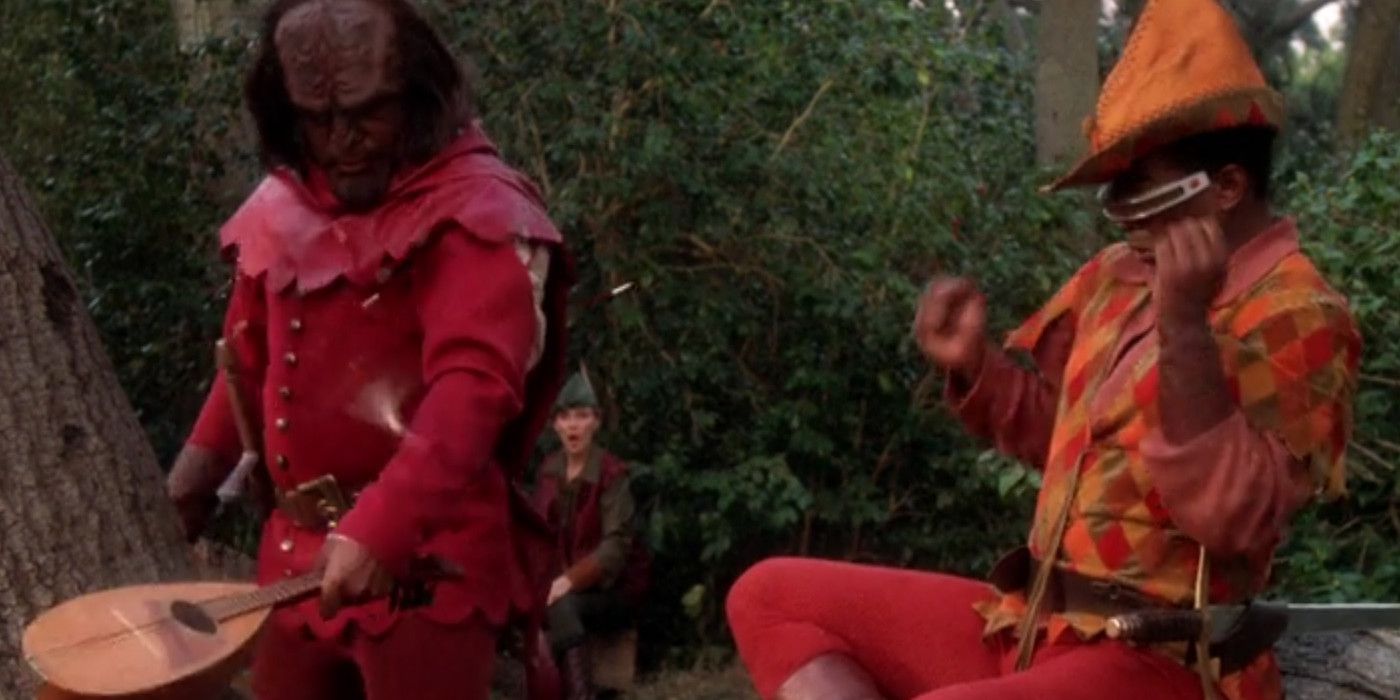 Worf is not a merry man
