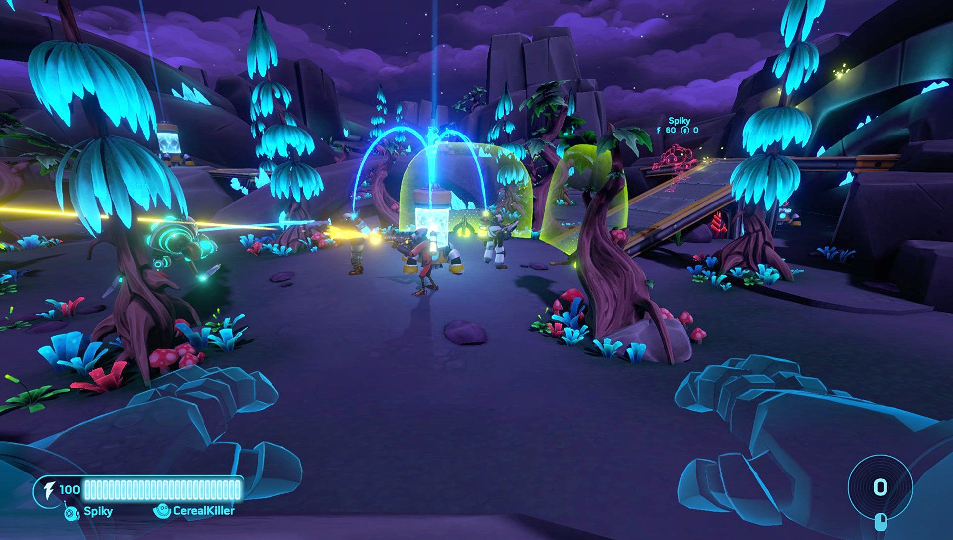 Aftercharge Game Screenshot Invisible Robot