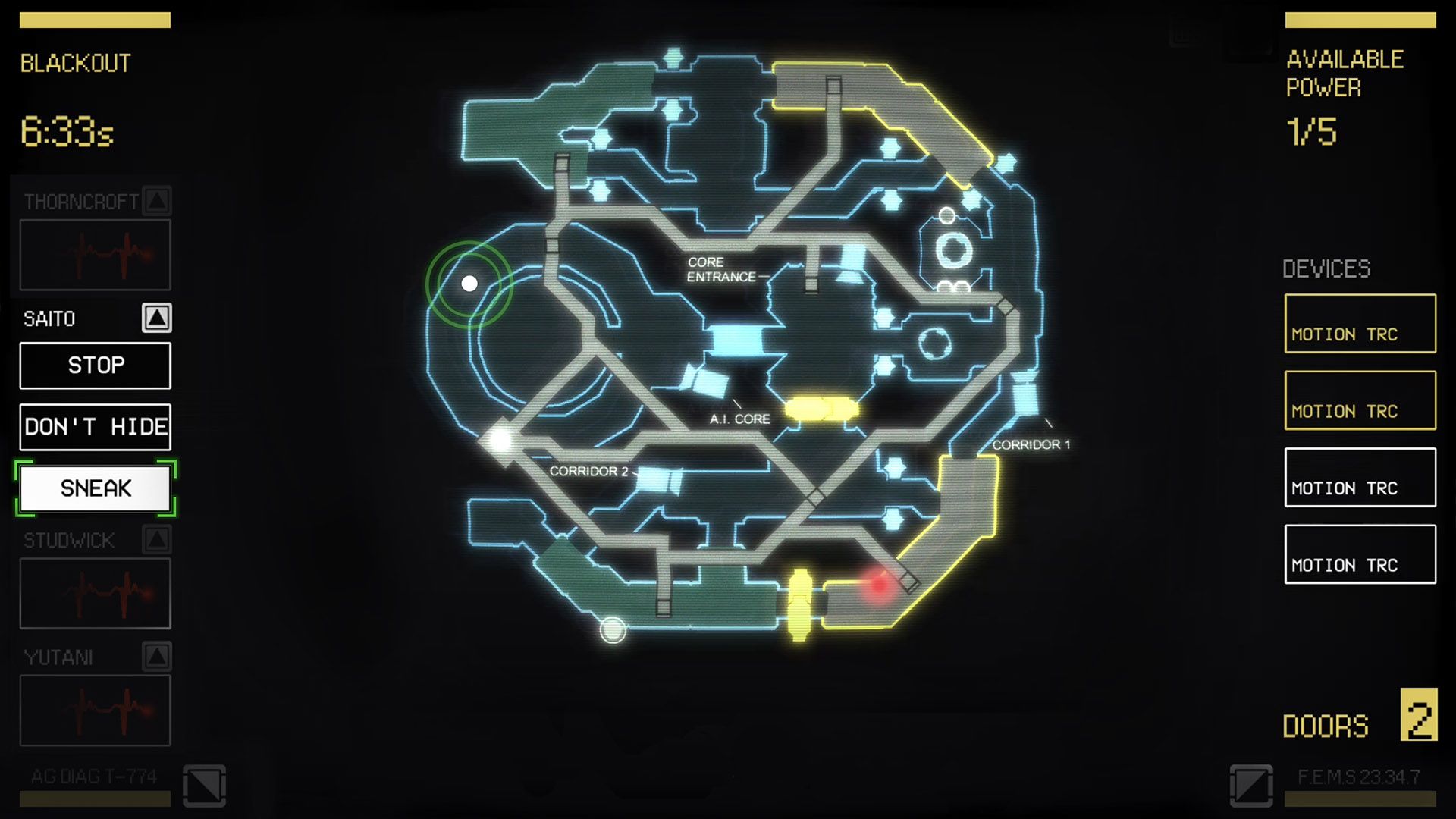 Alien Blackout - Map