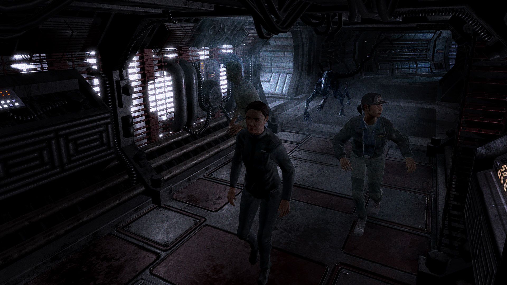 Alien Blackout - Xeno and Crew