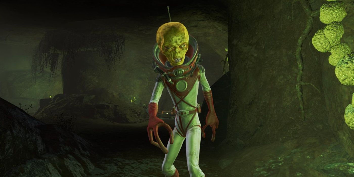 An alien in Fallout 4