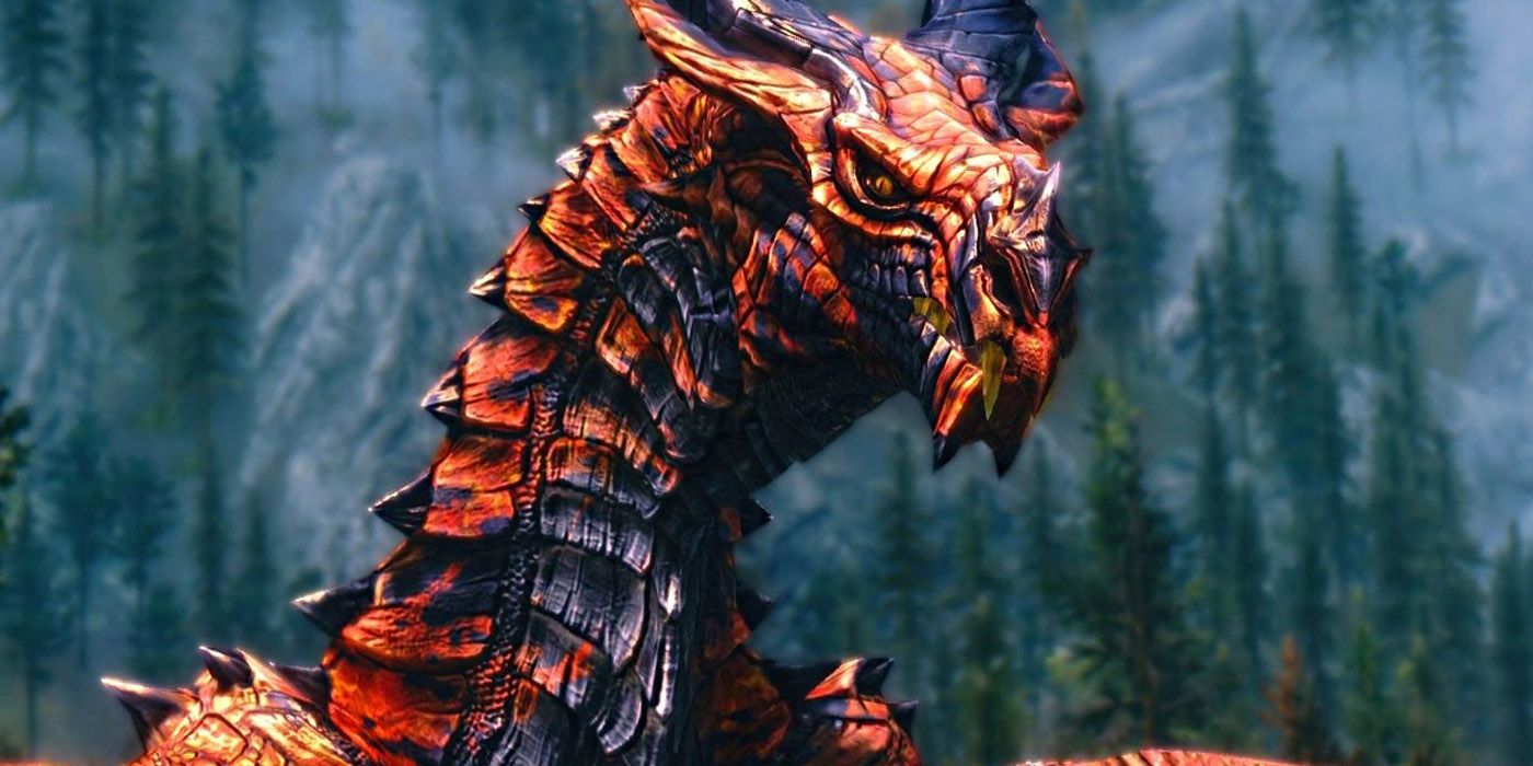 Ancient Dragon in Skyrim