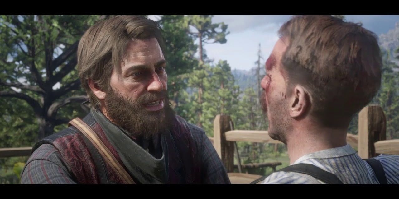Arthur beating up thomas downes