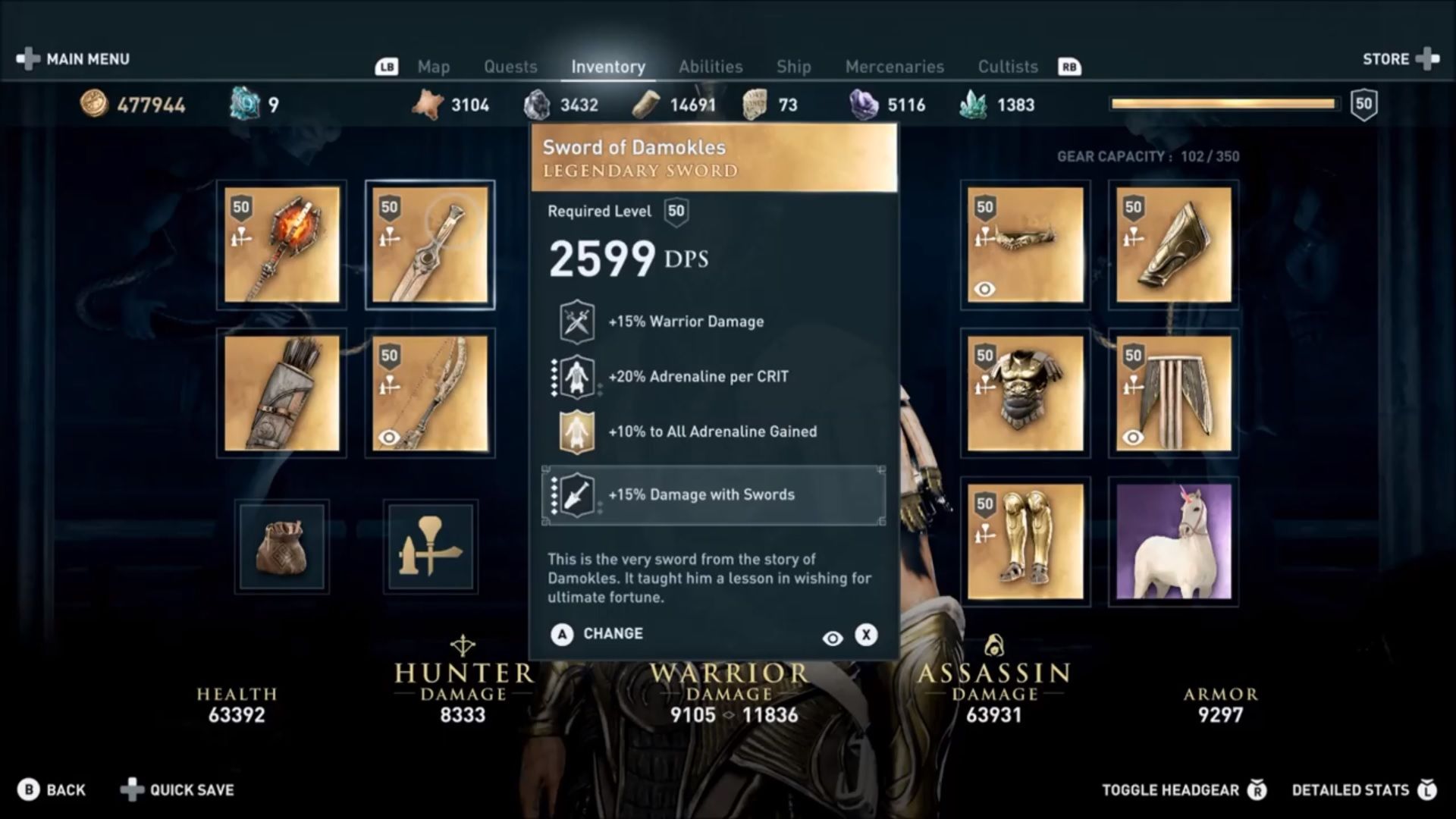 Assassin’s Creed Odyssey - The Sword of Damokles