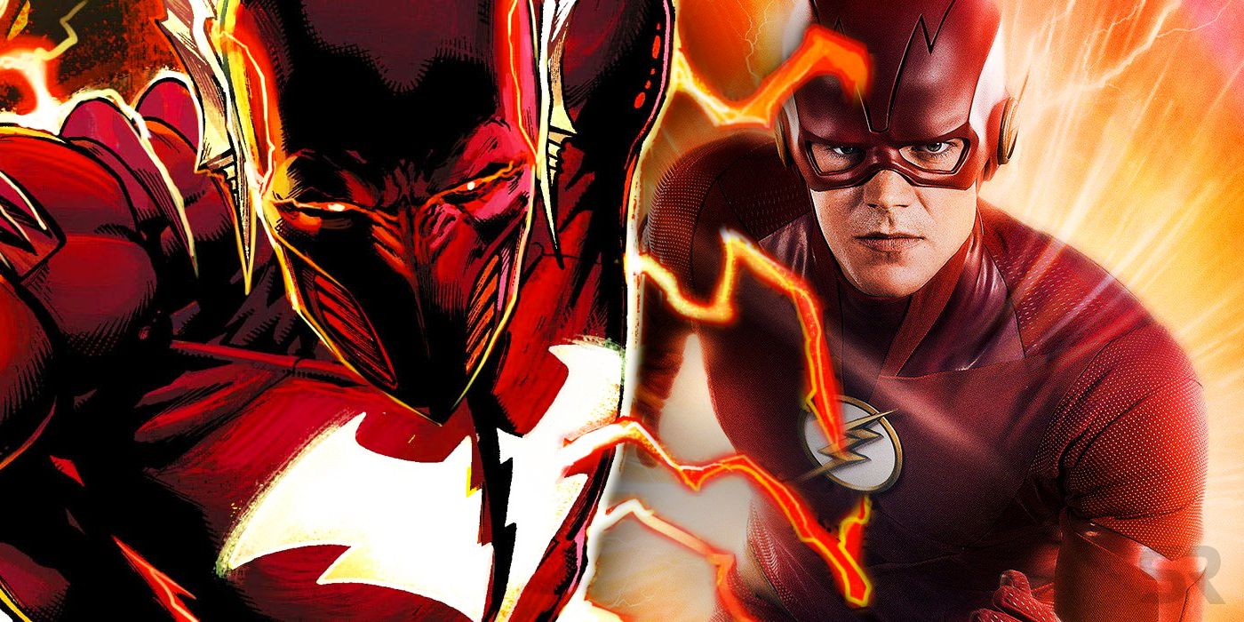 Barry Allen The Flash and Red Death