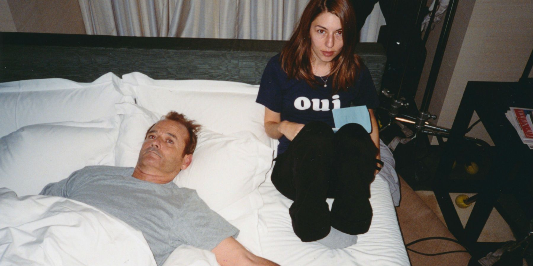 Sofia Coppola directing Bill Murray for Lost in Translation