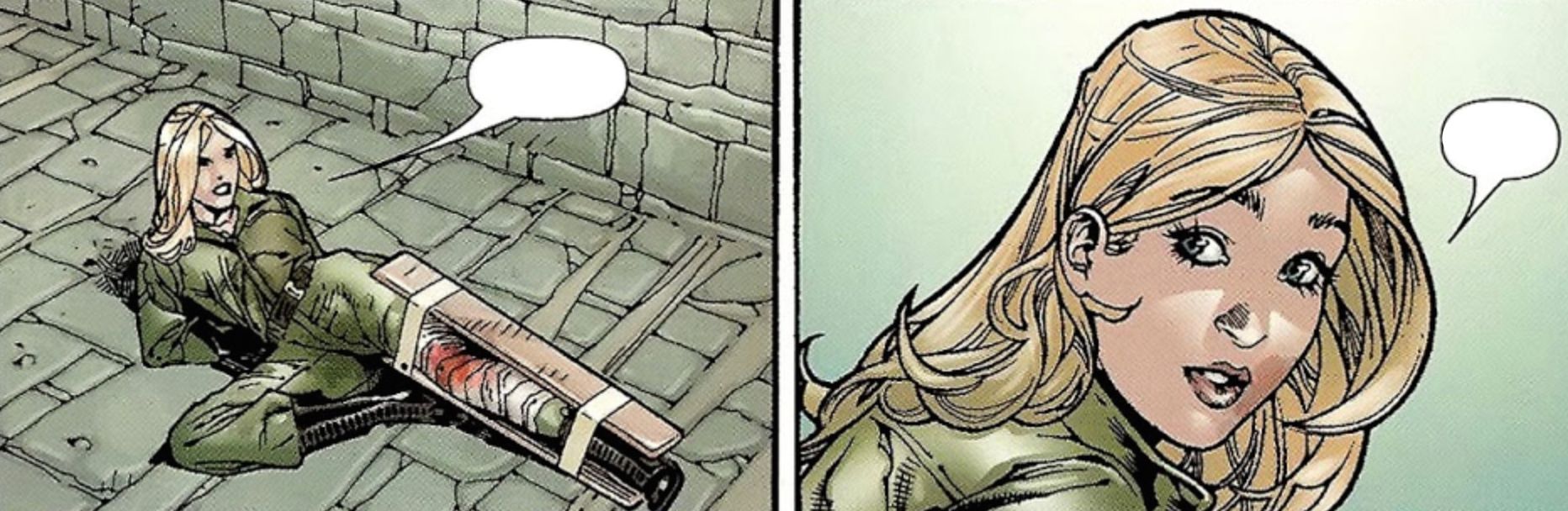 Carol Danvers Escapes A Kidnapping With A Broken Leg