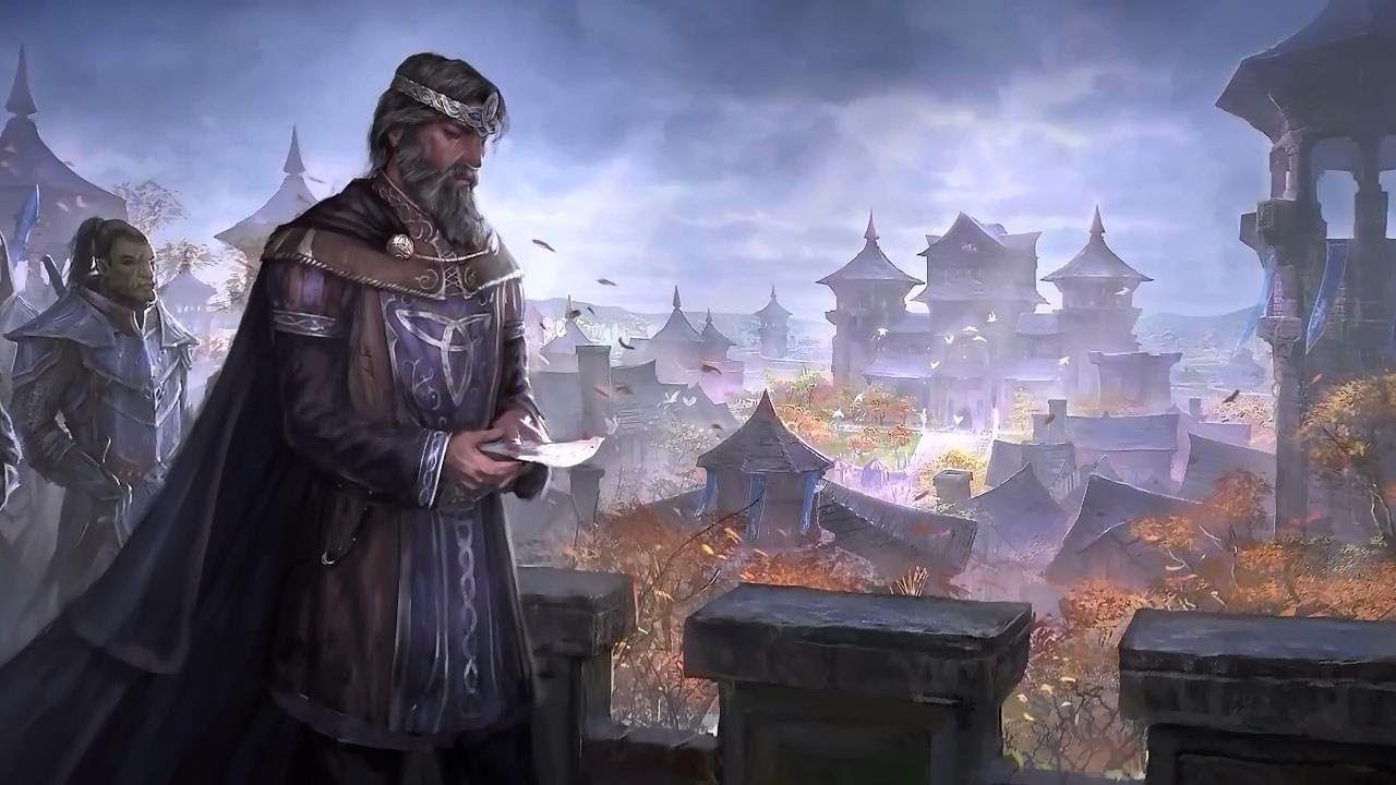 Elder Scrolls Emperor Illustration