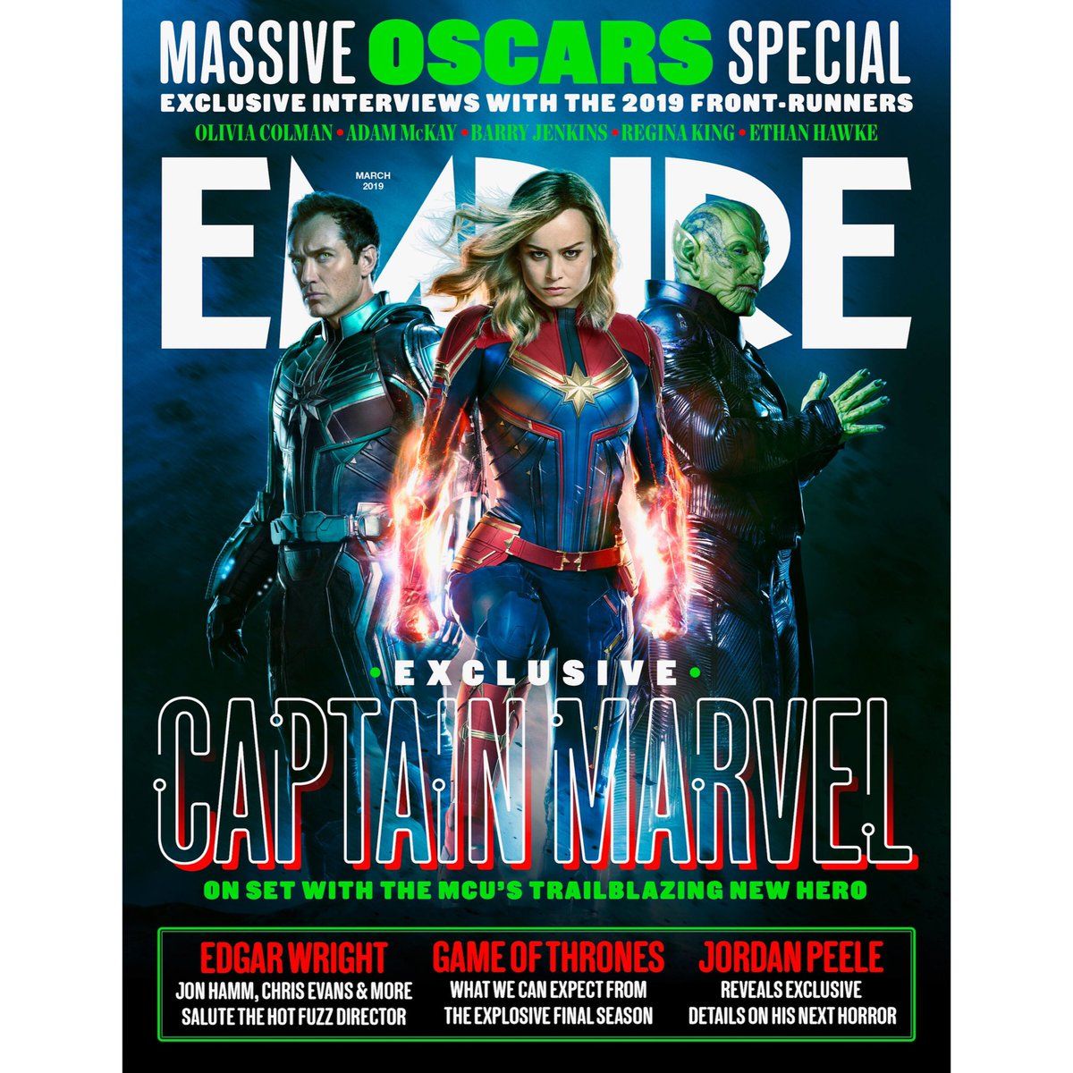 Empire Captain Marvel cover