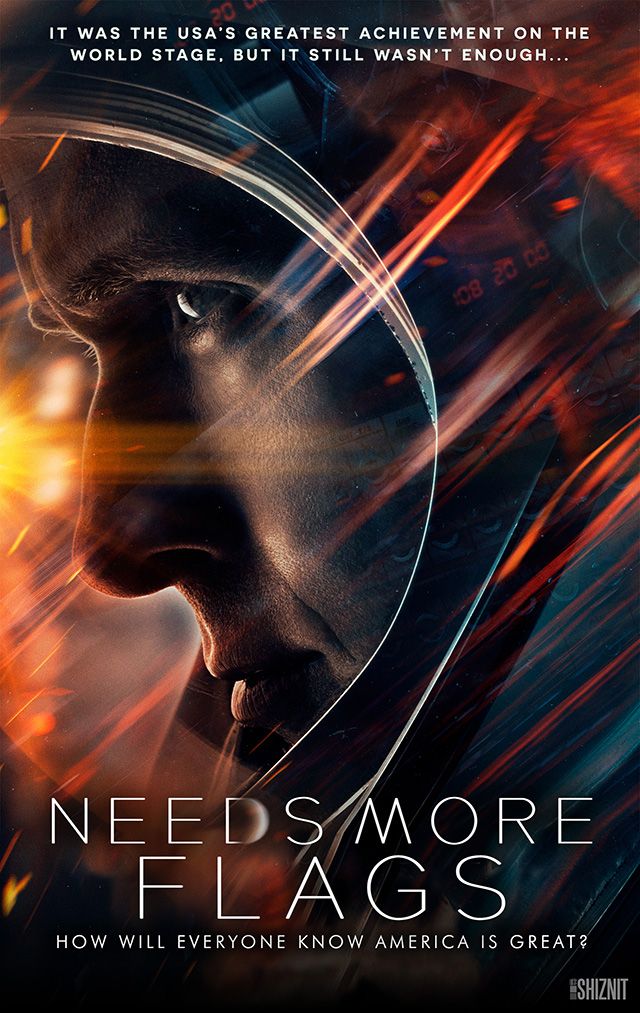 First Man honest poster