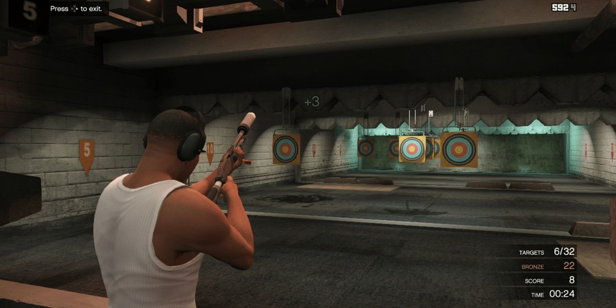 GTA V Shooting Range