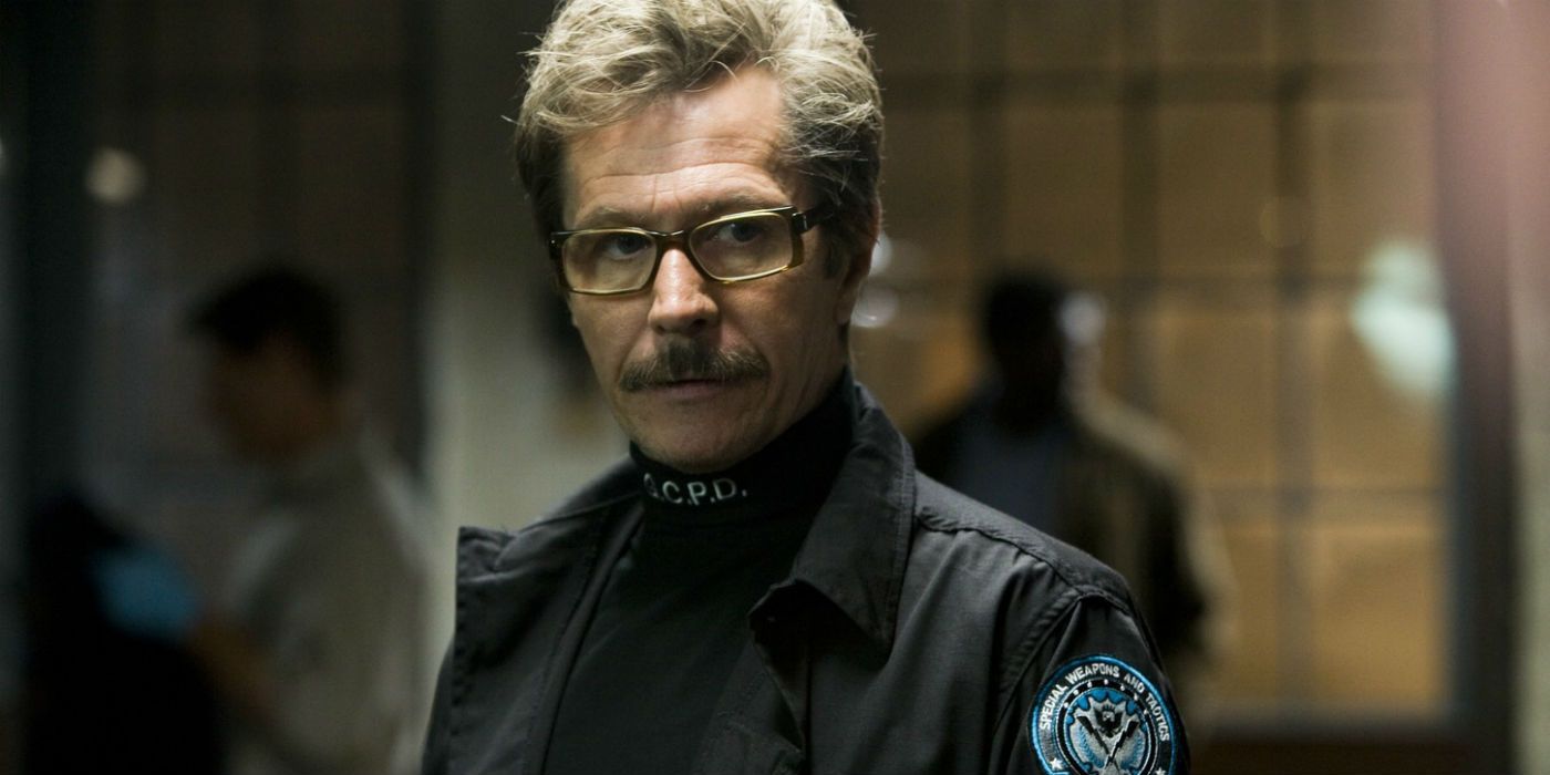 Gary Oldman as James Gordon in The Dark Knight