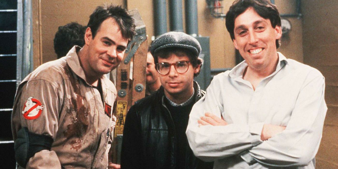 Ghostbusters - Dan Aykroyd Rick Moranis and Ivan Reitman