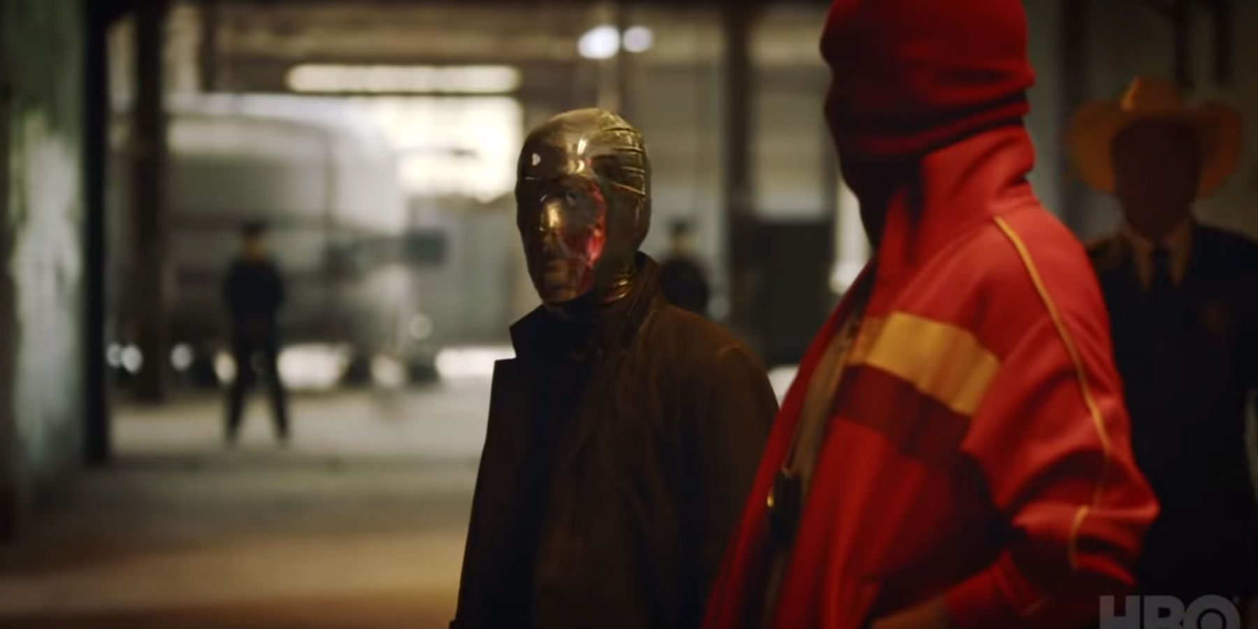 HBO Watchmen - Red and Gold Masks