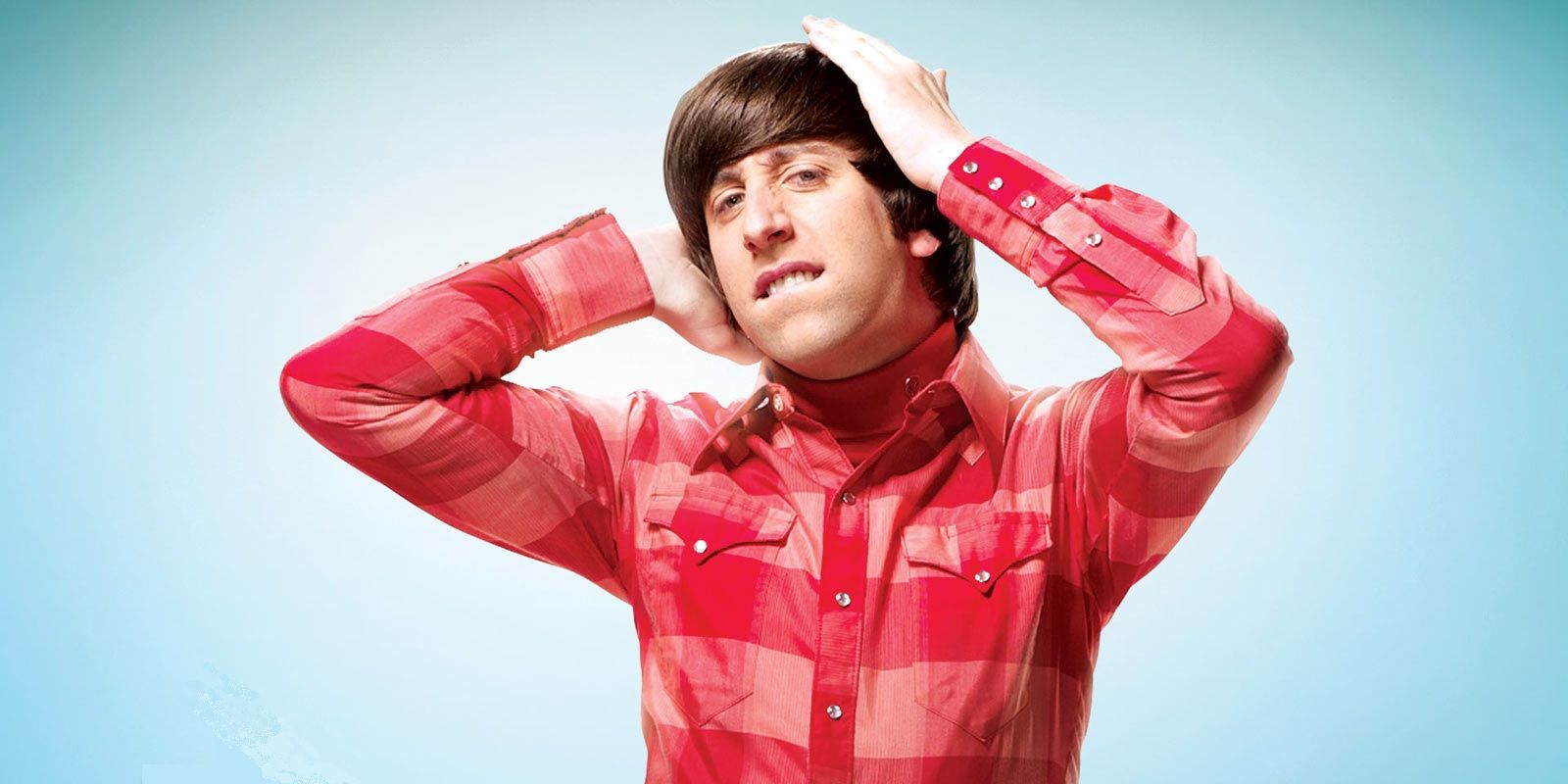Howard Wolowitz combing his hair in a promo image for TBBT