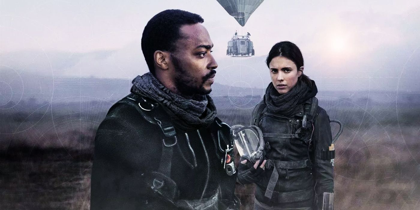 IO movie Anthony Mackie and Margaret Qualley