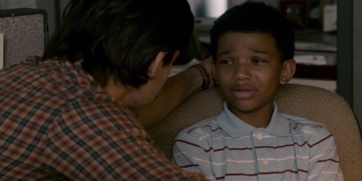 Jack Pearson and young Randall Pearson in This Is Us