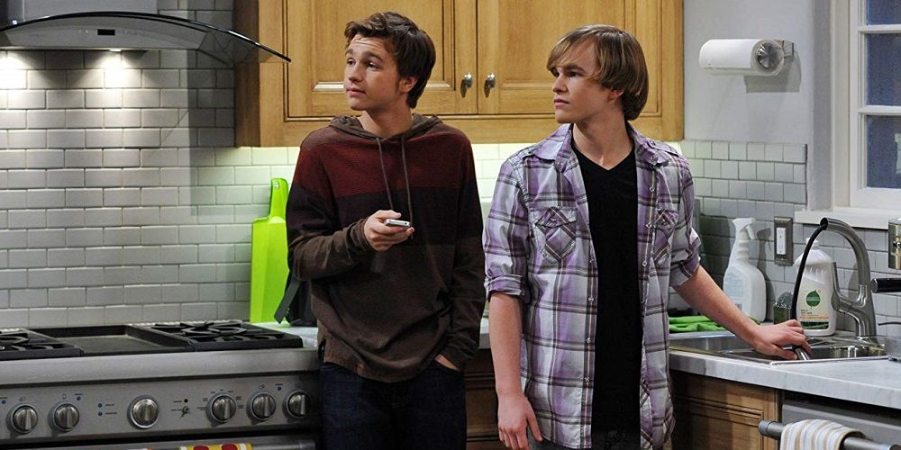 Jake and Eldridge in Two and a Half Men