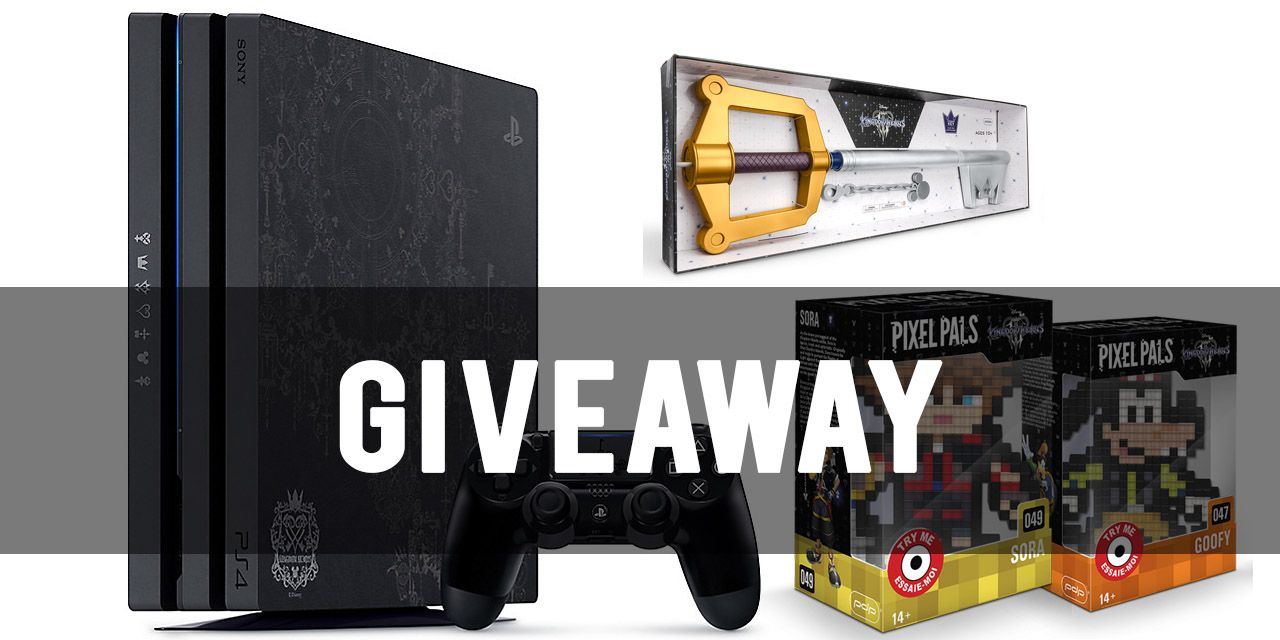 GIVEAWAY: Limited Edition Kingdom Hearts 3 PS4 Pro Bundle