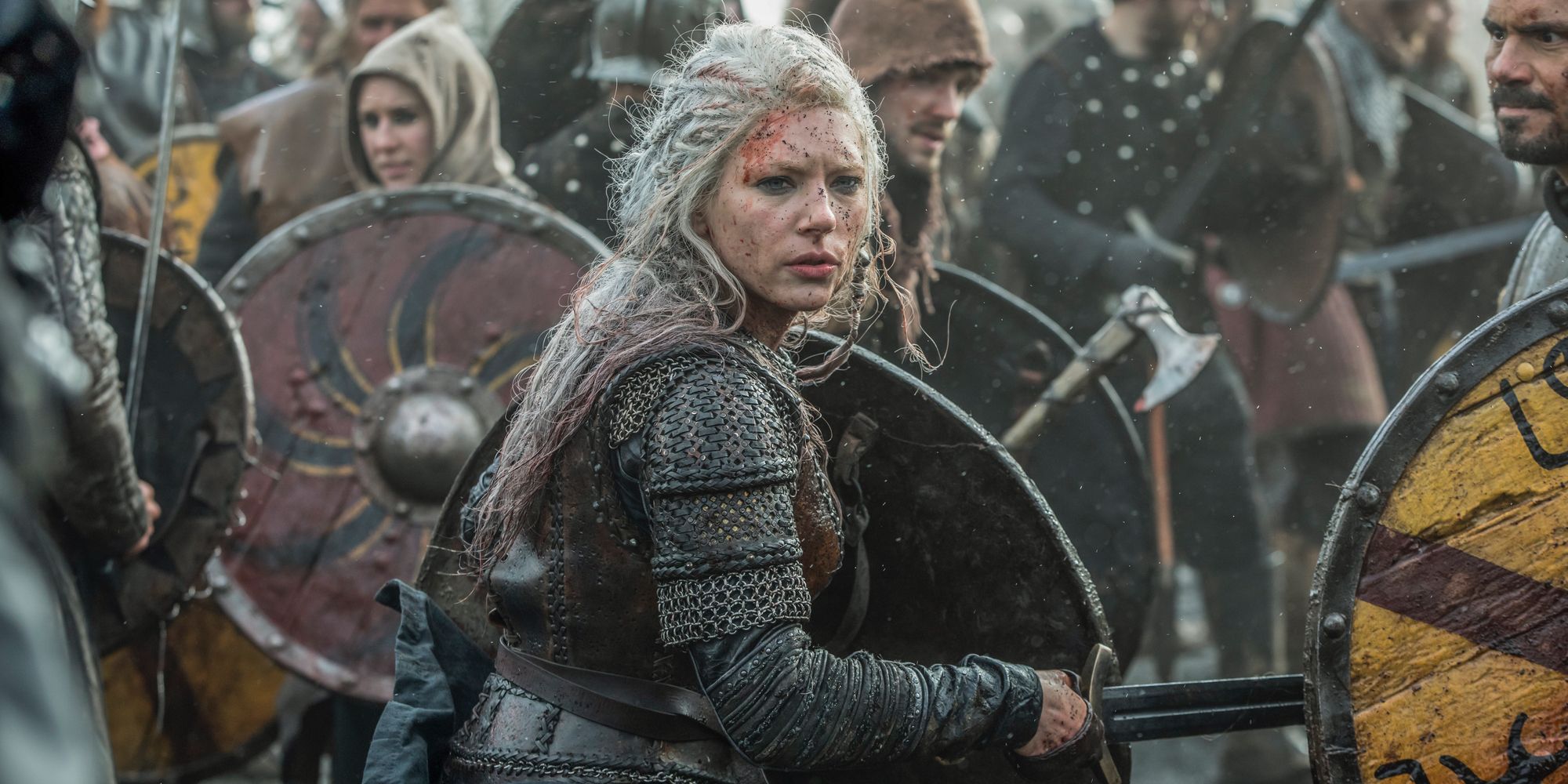 Kathryn Winnick in Vikings Season 5 History