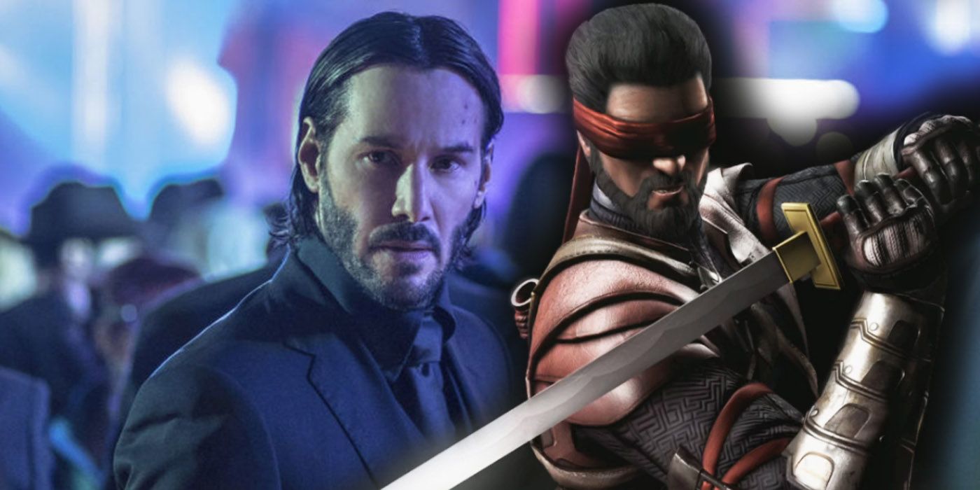 Keanu Reeves Kenshi Mortal Kombat 11