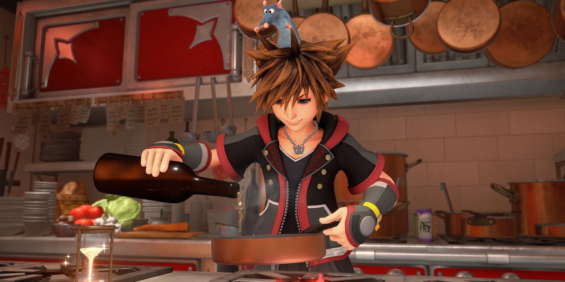 Kingdom Hearts 3 Remy Cooking