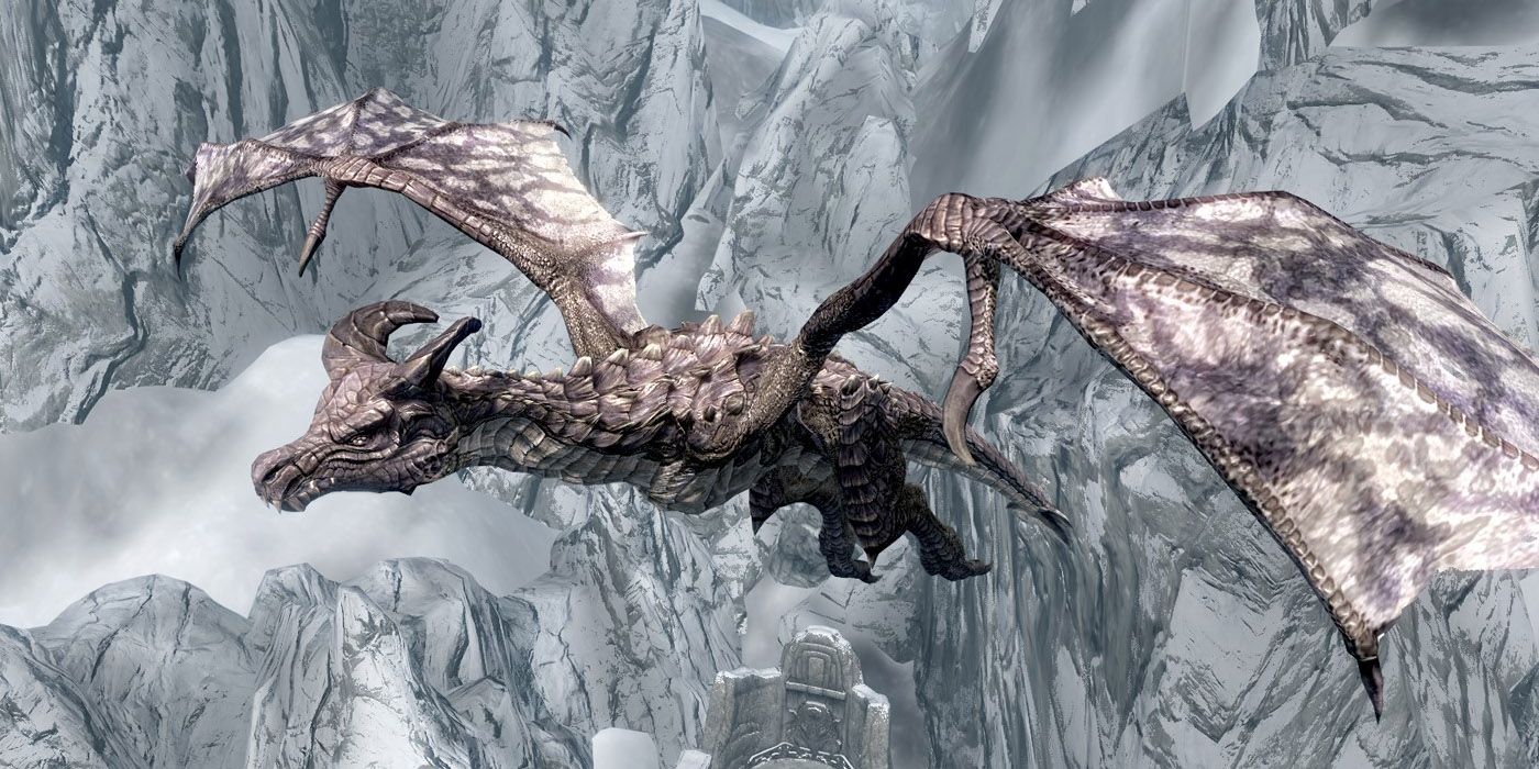 Legendary dragon in Skyrim