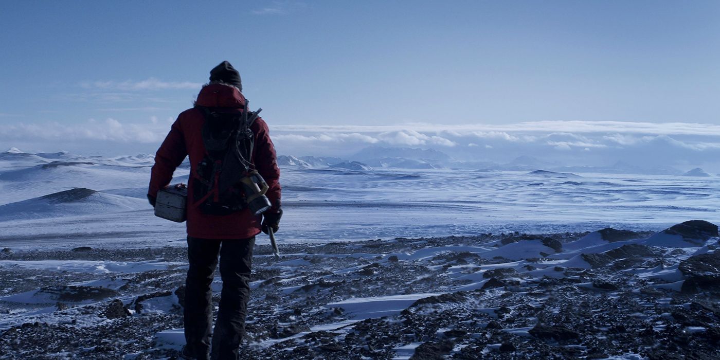 Mads Mikkelsen in Arctic landscape