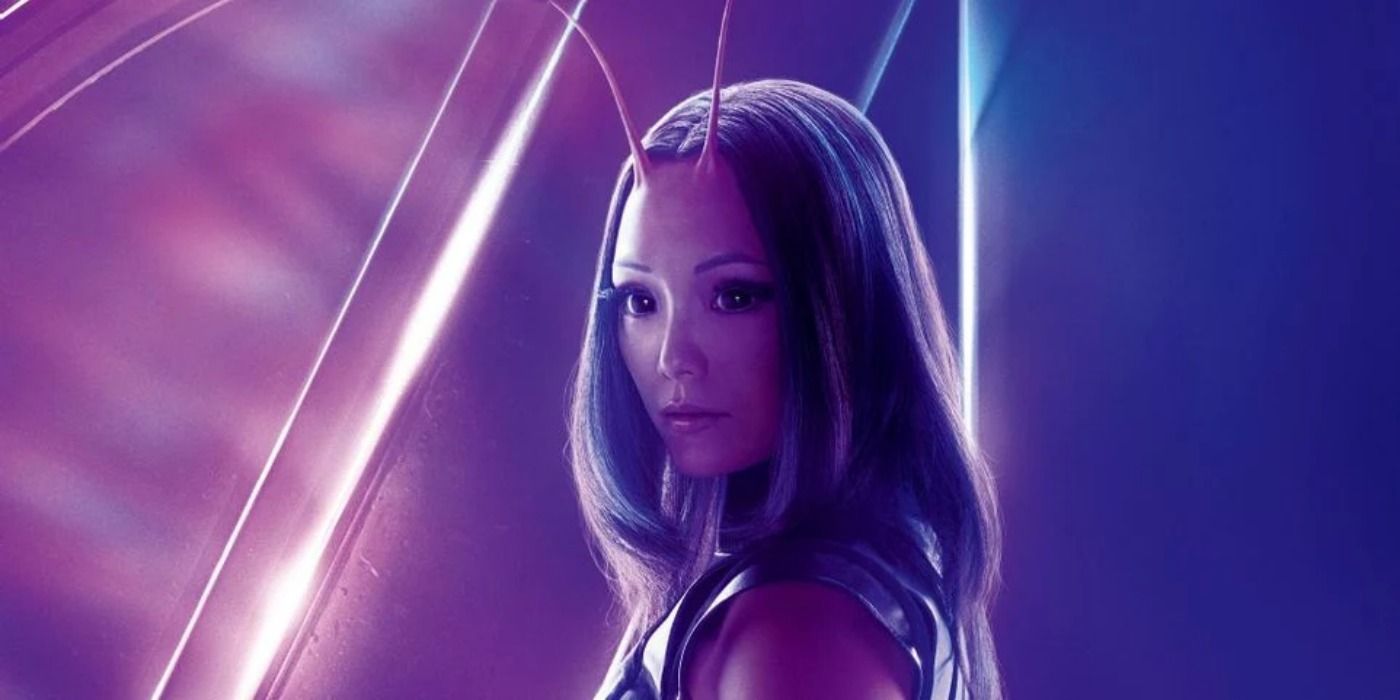 Mantis in a promo poster for Avengers: Infinity War.