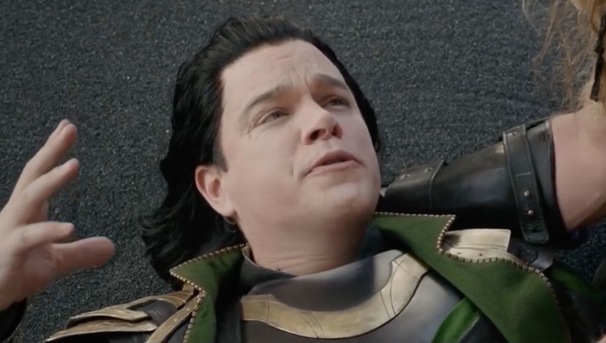 Matt Damon Fake Loki Thor Ragnarok Cameo