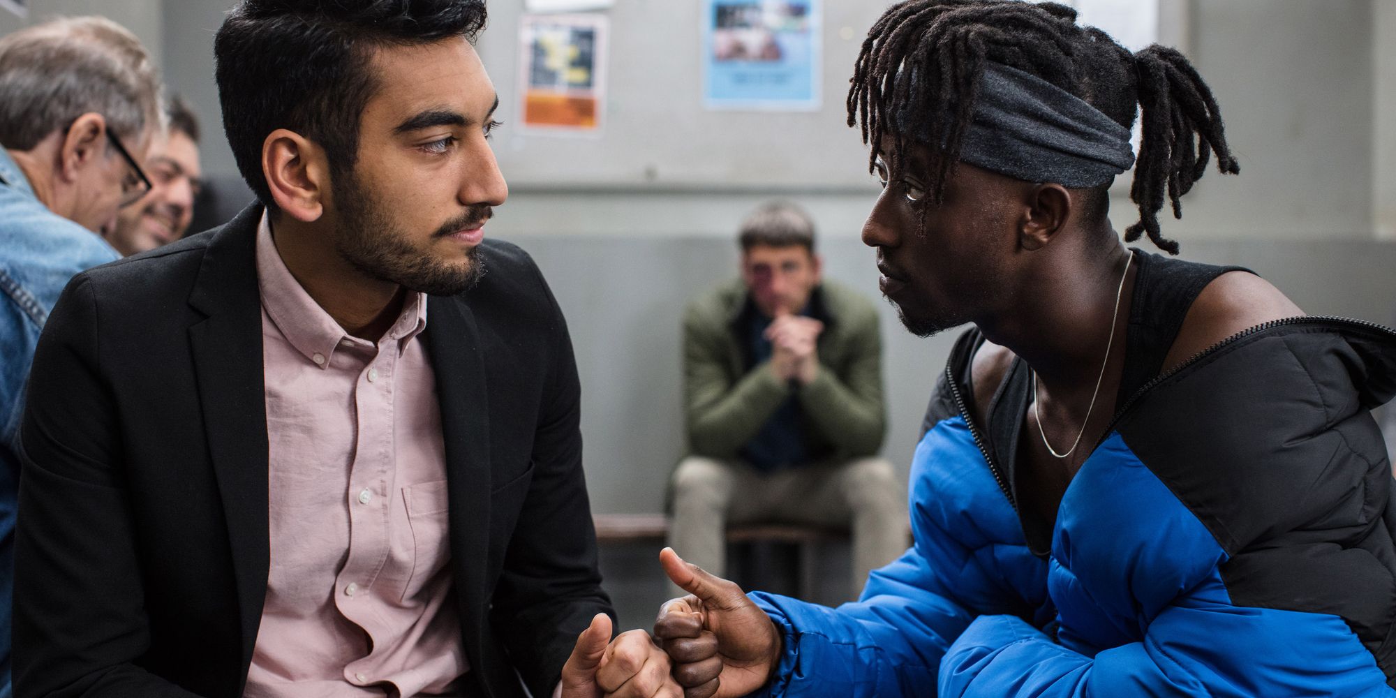 Nabhaan Rizwan and Roger Jean Nsengiyumva in Informer Amazon