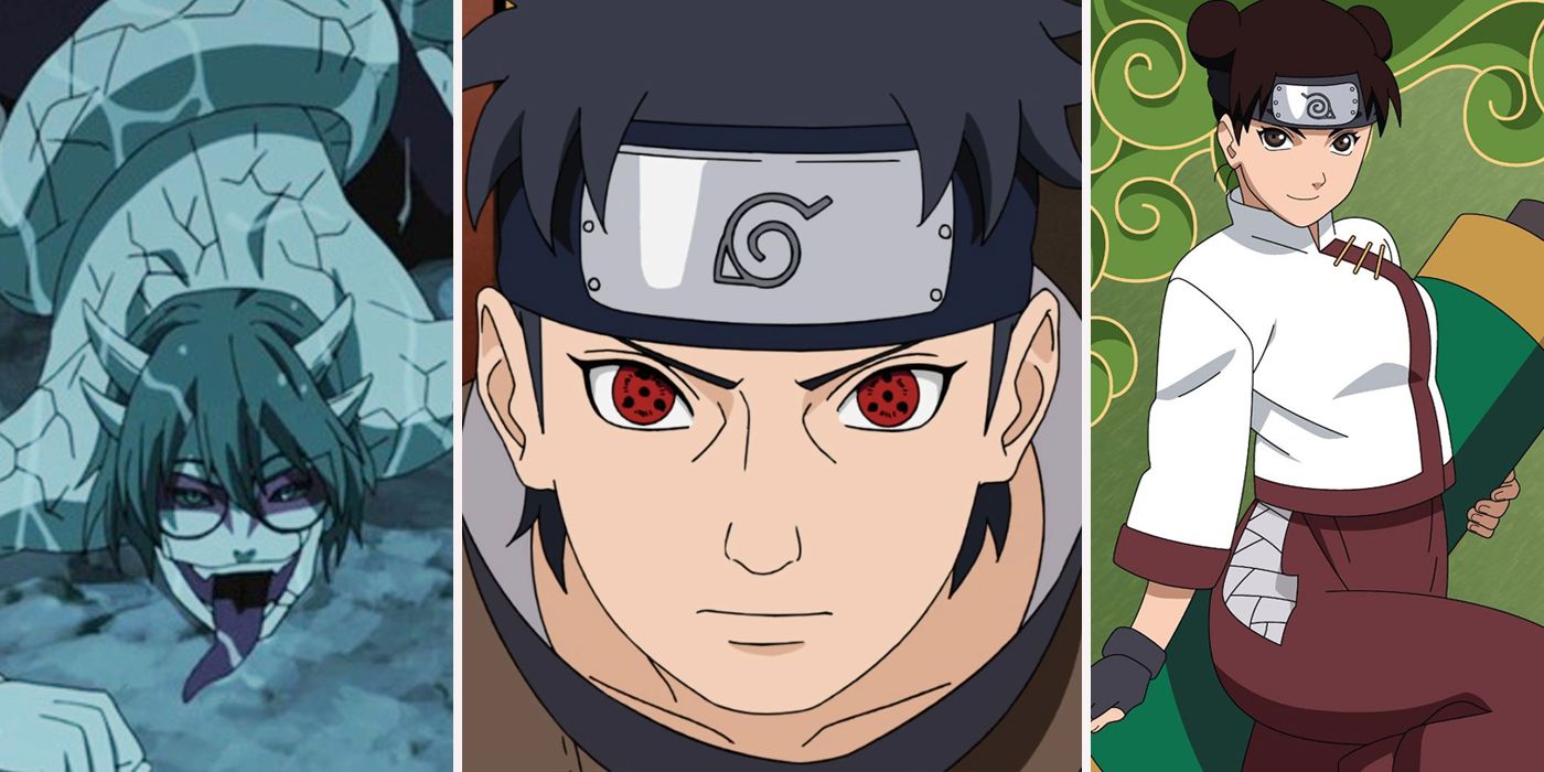 naruto female characters names