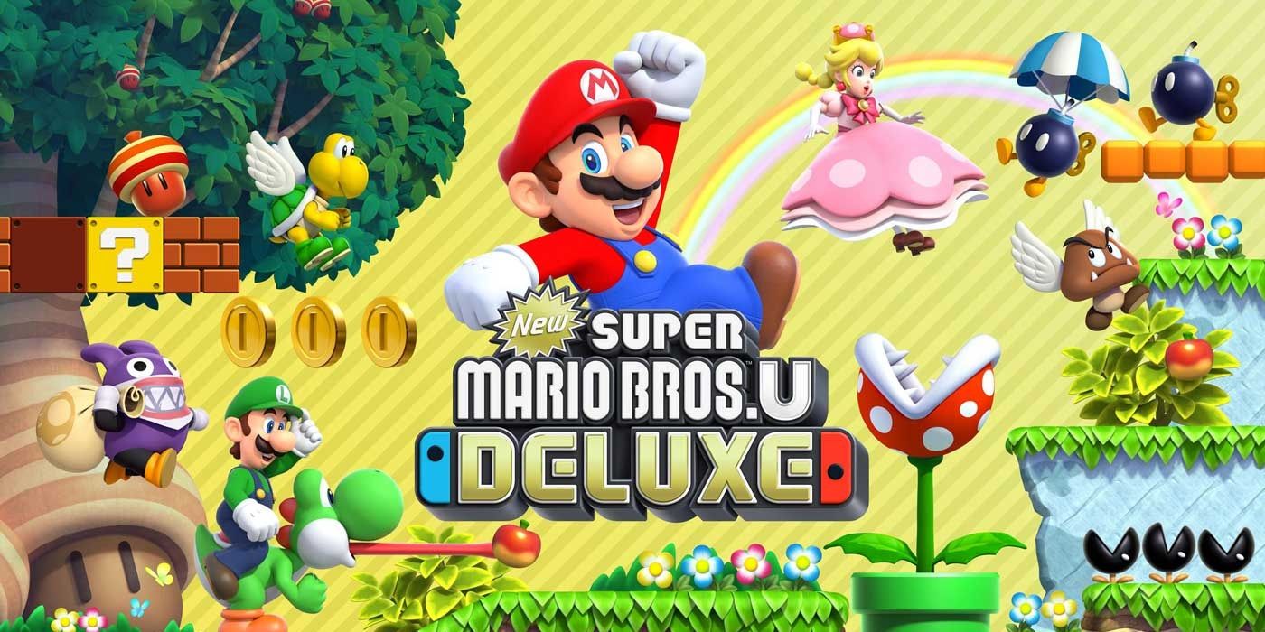 New Super Mario Bros U Deluxe art