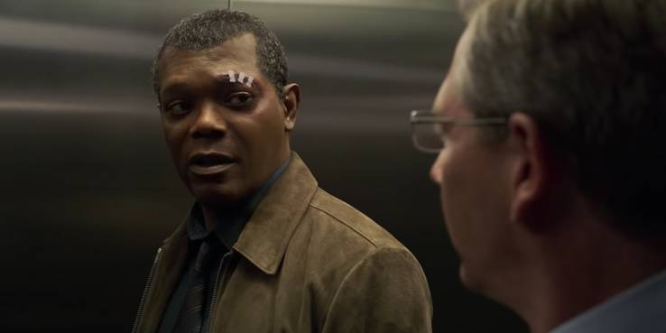 Nick Fury di Captain Marvel