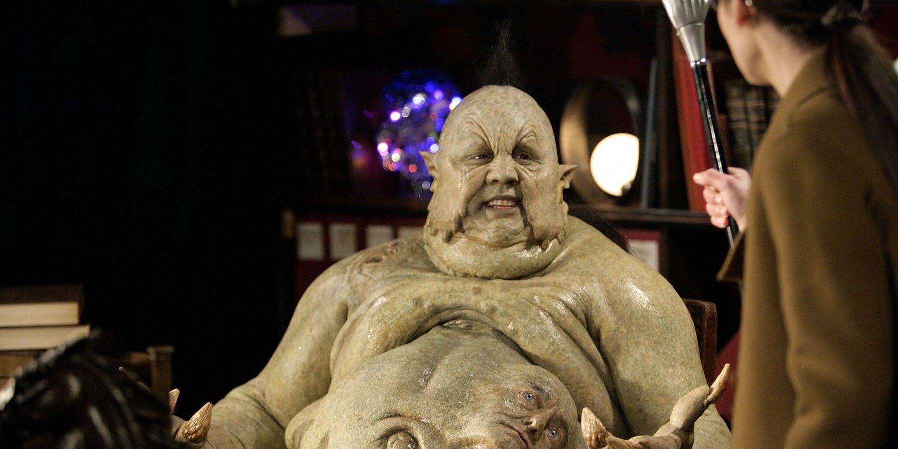 Peter Kay as The Abzorbaloff in Doctor Who