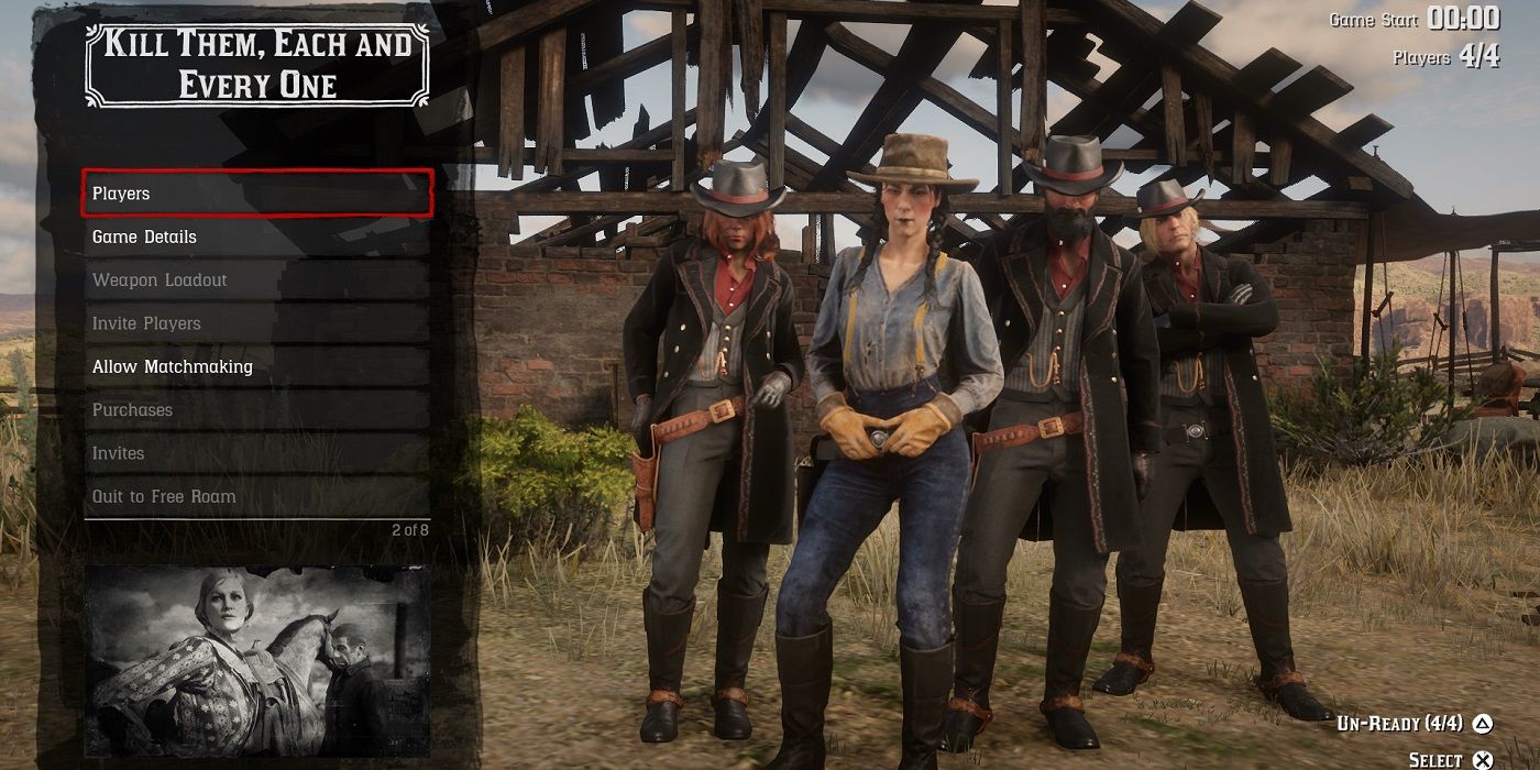 Red Dead Online Lobby