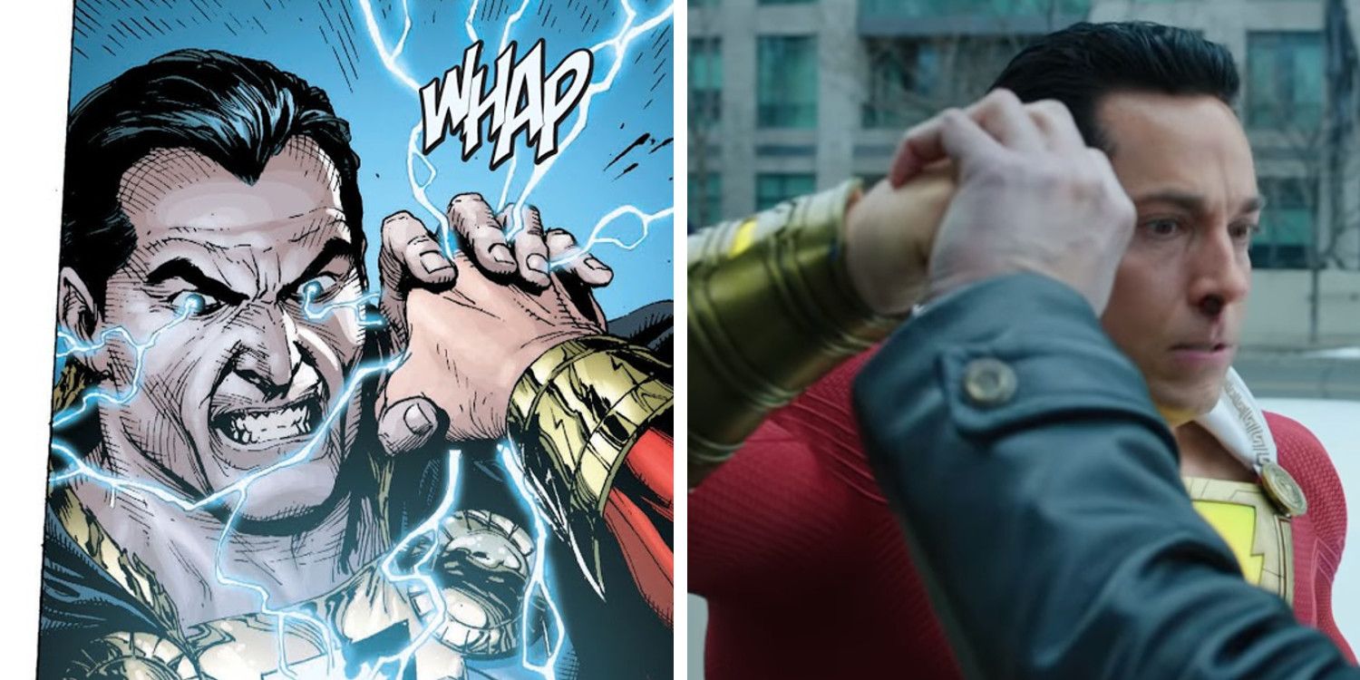 Shazam Billy's Punch Is Caught