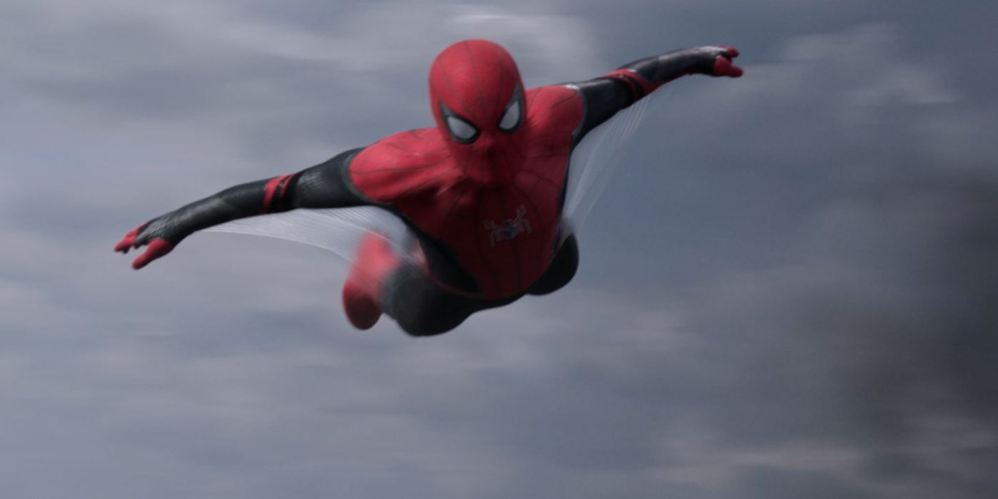 Spider-Man's Black Suit in Spider-Man Far From Home