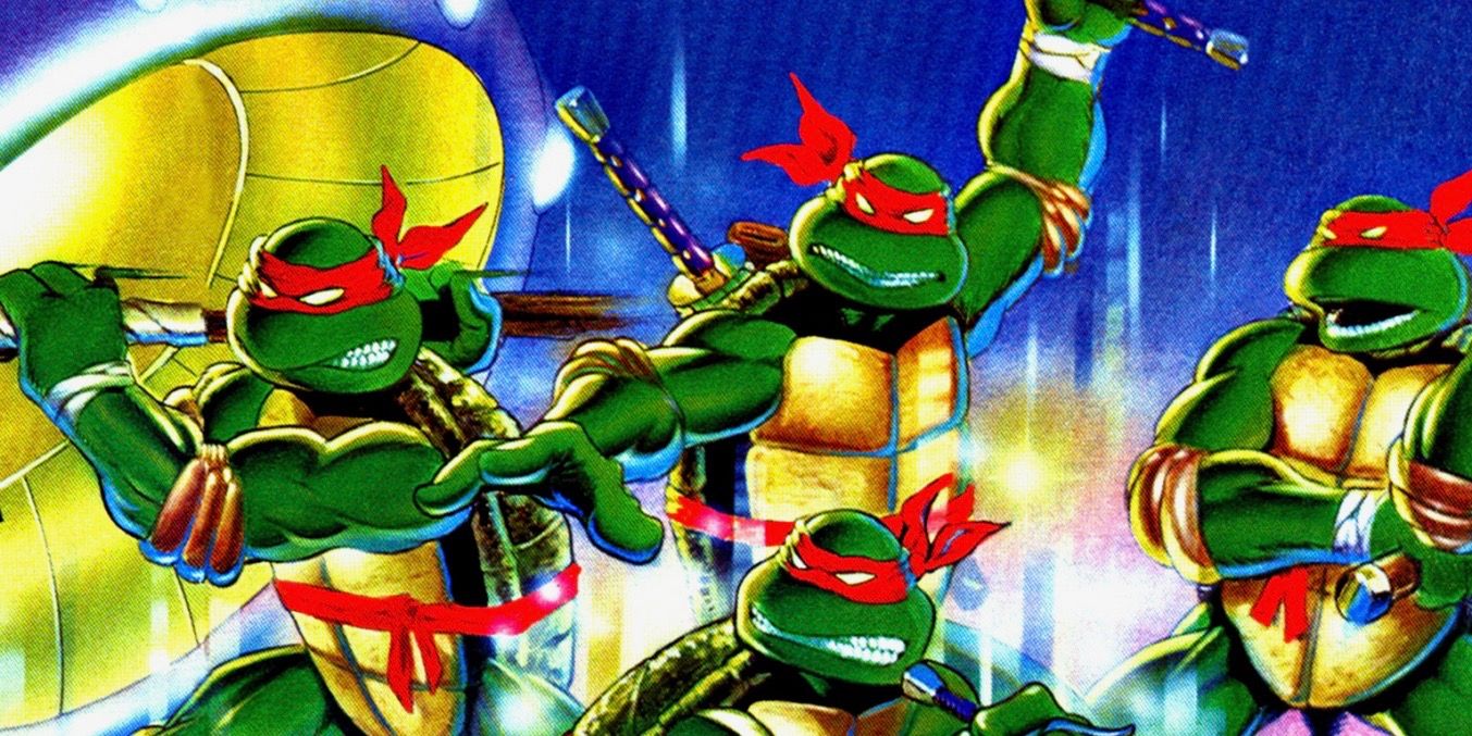 Teenage Mutant Ninja Turtles NES Cover