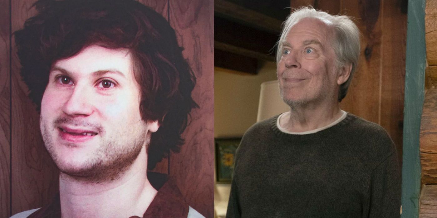 Side by side image of young and old Doug Forcett