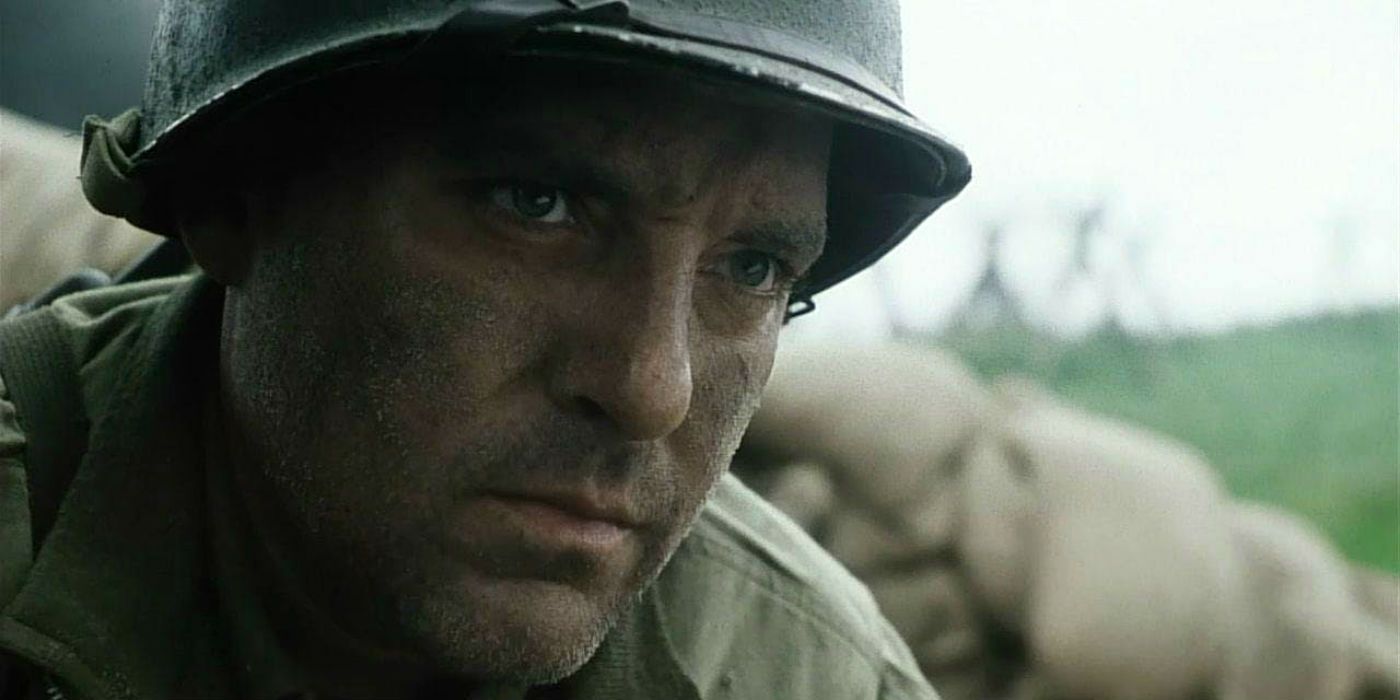 Tom Sizemore in Saving Private Ryan