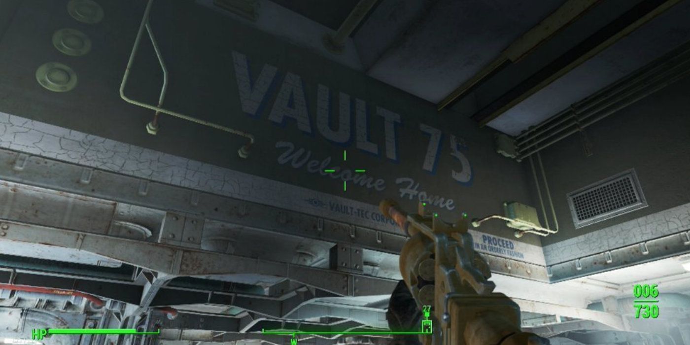 Vault 75 in Fallout 4