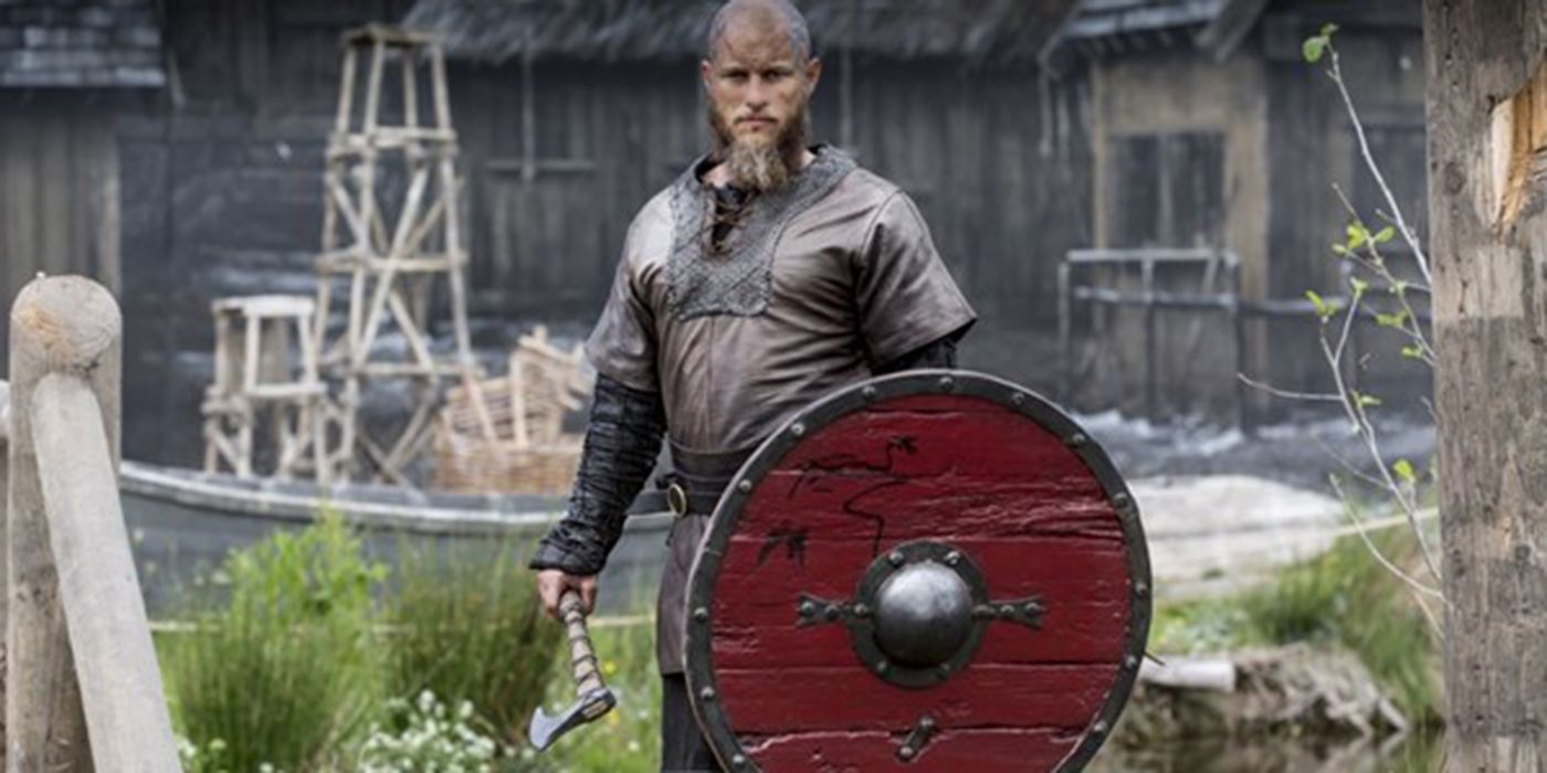 Vikings Ragnar with Shield